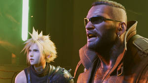 Ff7 Cloud And Barret Wallpaper