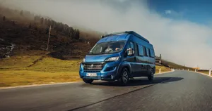 Fiat Ducato Driving Mountain Road Wallpaper