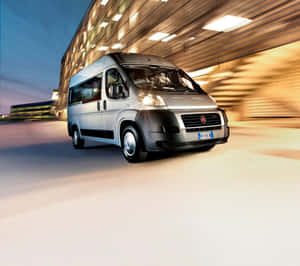 Fiat Ducato Motion Blur Drive Wallpaper