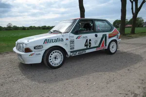 Fiat Ritmo - A Classic Italian Compact Car Wallpaper