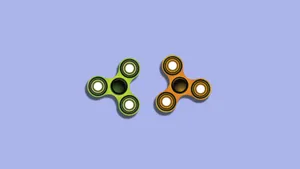 Fidget Toys Artwork Wallpaper