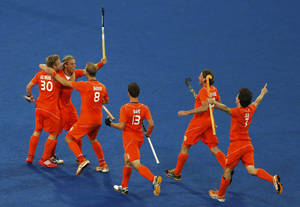 Field Hockey Dutch Men's National Team Wallpaper