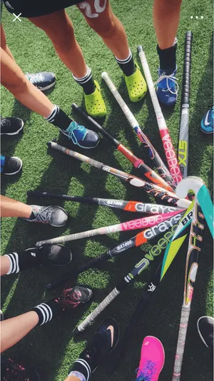 Field Hockey Girls Photography Wallpaper