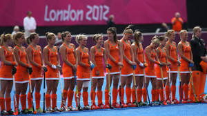 Field Hockey Women Netherlands Team Wallpaper