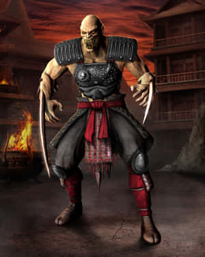 Fierce And Deadly Baraka In Mortal Kombat Wallpaper