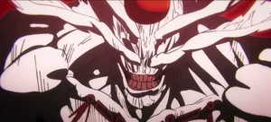 Fierce Anime Demon Mahoraga Wallpaper