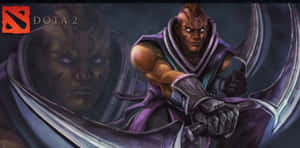 Fierce Anti-mage In Action Wallpaper