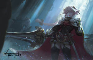 Fierce Astolfo Of Fate Wallpaper