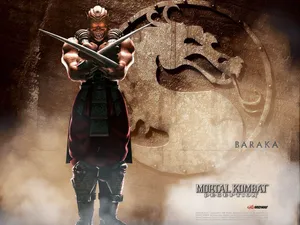 Fierce Baraka From Mortal Kombat Wallpaper