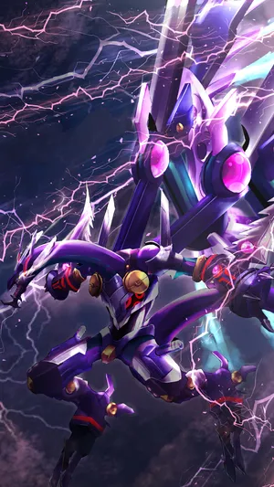 Fierce Duel Of Yu-gi-oh! Dragons Wallpaper