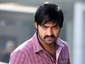 Fierce Expression Of Jr Ntr Wallpaper