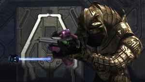 Fierce Halo Arbiter Warrior Wallpaper