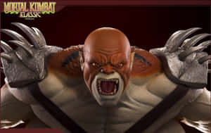 Fierce Kintaro In Mortal Kombat Battle Wallpaper