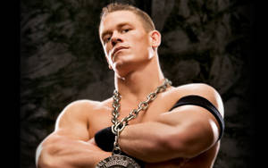 Fierce Look John Cena Wallpaper