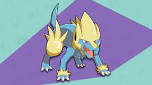 Fierce Manectric Wallpaper