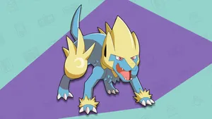 Fierce Manectric Wallpaper