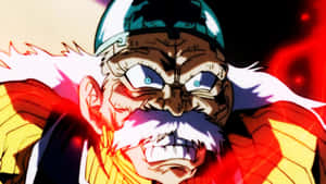 Fierce Scientist Anime Character Wallpaper