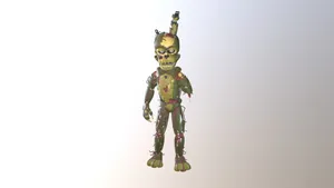 Fierce Scraptrap Ready For Battle Wallpaper