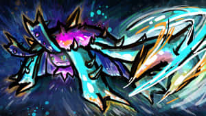 Fierce Swipe Of Toxapex Wallpaper