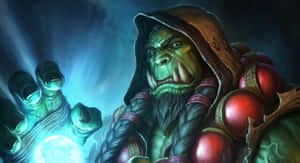 Fierce Thrall, Leader Of The Horde Wallpaper