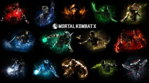Fierce Triborg In Mortal Kombat Battle Wallpaper
