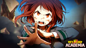 Fierce Uraraka Aesthetic Wallpaper