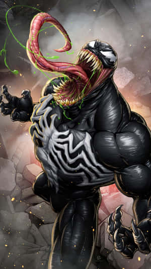 Fierce Venom Artwork Wallpaper