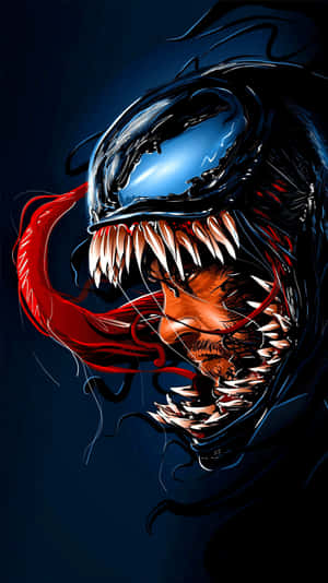 Fierce Venom Artwork Wallpaper