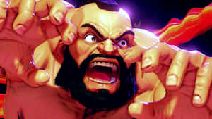 Fierce Zangief Street Fighter Wallpaper