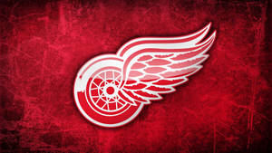 Fiery Detroit Red Wings Wallpaper