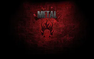 Fiery Energy Of Heavy Metal\ Wallpaper