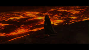 Fiery Eruption On Mustafar Wallpaper