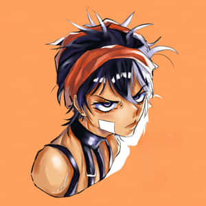 Fiery Narancia Ghirga, Jojo's Bizarre Adventure Anime Wallpaper