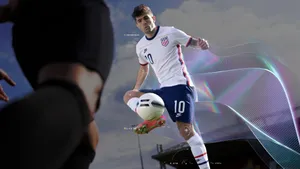 Fifa 22 Action-packed Gaming Experience Wallpaper