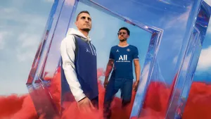 Fifa 22 Action-packed Gaming Scene Wallpaper