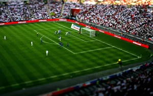 Fifa International Soccer Game Football Field Wallpaper