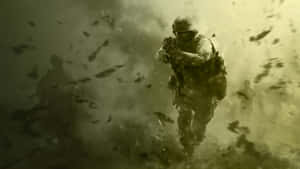 Fight And Survive The War Of Call Of Duty: Modern Warfare. Wallpaper