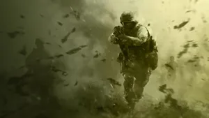 Fight And Survive The War Of Call Of Duty: Modern Warfare. Wallpaper