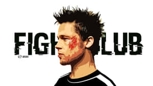 Fight Club Vector Portrait Wallpaper