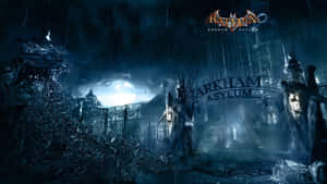 Fight For Gotham's Safety In Batman Arkham Asylum Wallpaper