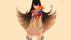 Fight For Your Freedom Like Satsuki Kiryuin! Wallpaper