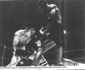 Fight Of Josue Marquez And Antonio Cervantes Wallpaper