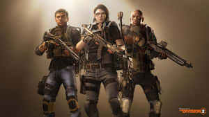 Fight The Enemy In The Division 2 4k Wallpaper