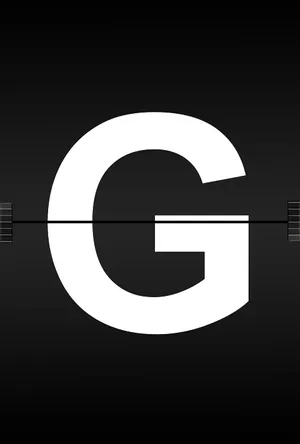 Film Style Big Letter G Wallpaper