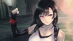 Final Fantasy 7 Tifa Anime Wallpaper