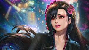 Final Fantasy 7 Tifa Kimono Wallpaper