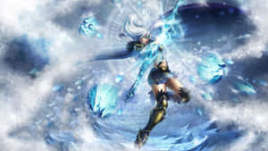 Final Fantasy Ashe Ice Elemental Artwork Wallpaper