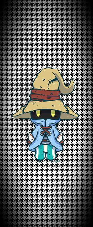 Final Fantasy Black Mage Cartoon Wallpaper