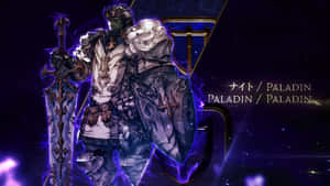 Final Fantasy Paladin In Battle Stance Wallpaper