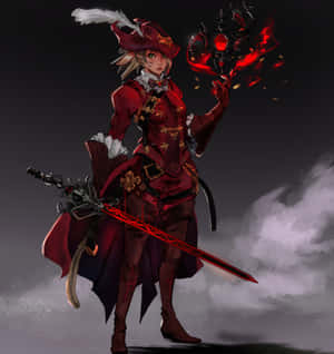 Final Fantasy Red Mage Artwork Wallpaper